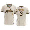 Dominican Hall of Fame Aguilas Cibaenas Jersey Cream - LLENAS 3 product image 1, provided for visual reference and product