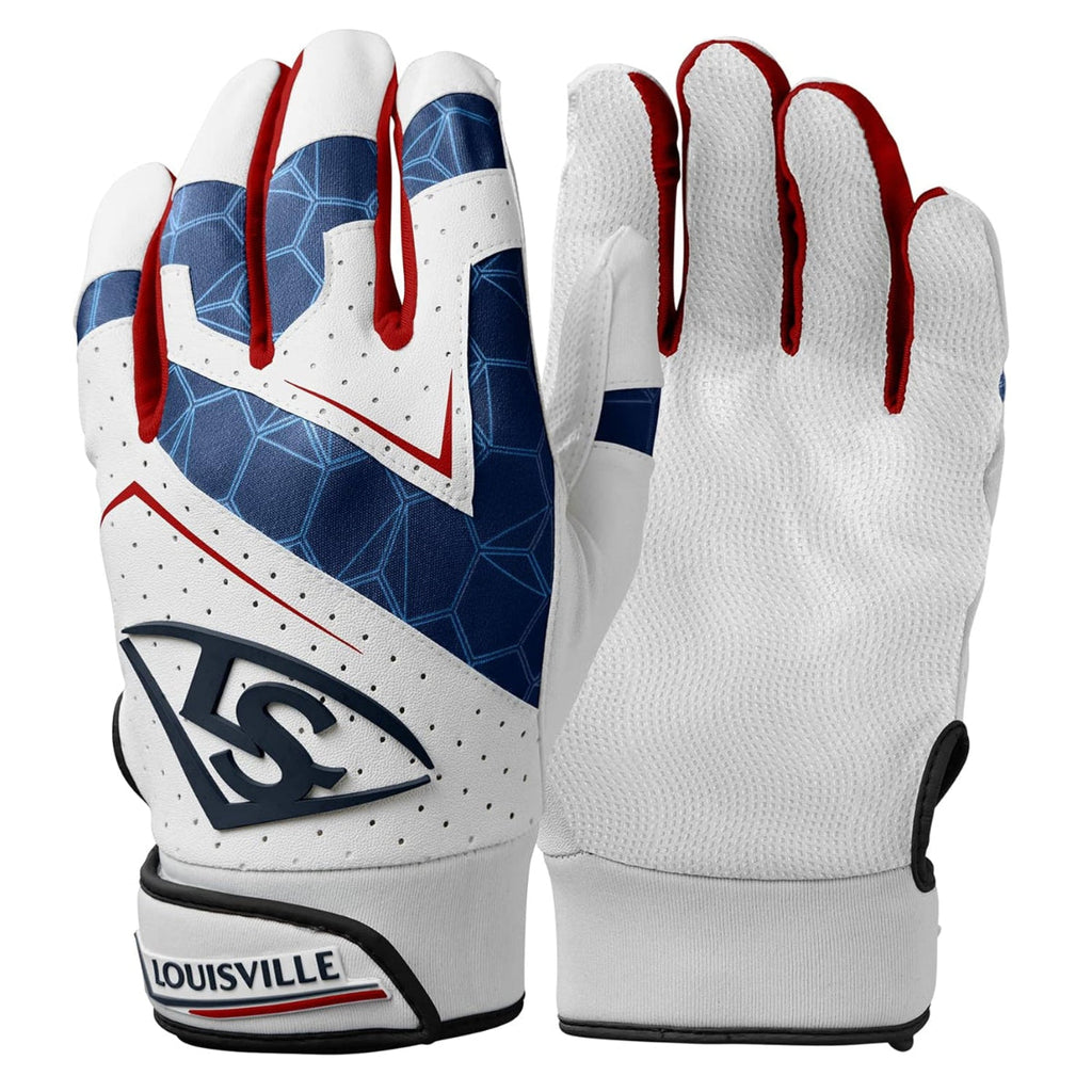 Louisville Slugger Genuine V2 Batting Gloves - WB57307 product image 1, provided for visual reference and product detail