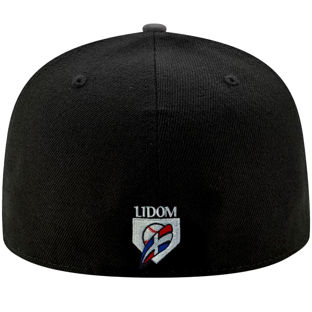 Official Leones del Escogido 4Fans Hat - Black-Red product image 3, provided for visual reference and product detail review