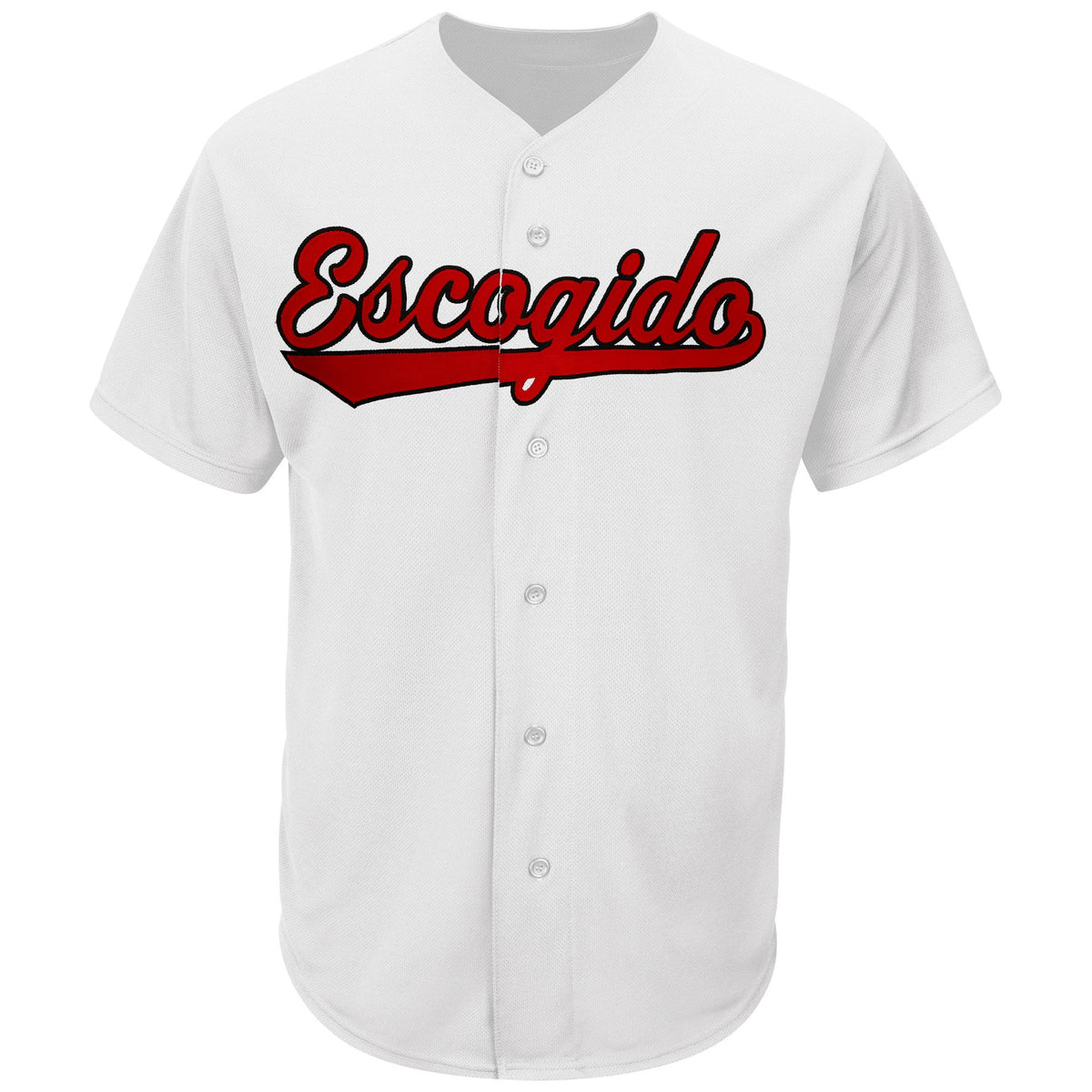 Leones del Escogido Majestic Jersey product image 1, provided for visual reference and product detail review