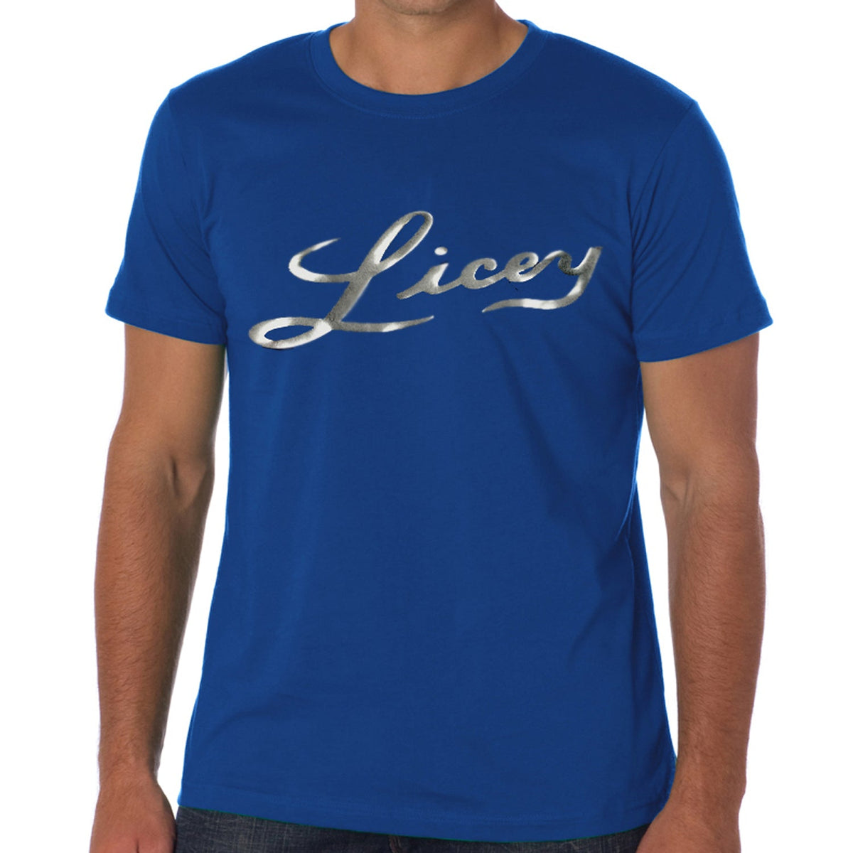 Dominican Baseball Team – Tigres del Licey Royal Blue and Silver letters Tshirts product image 1, provided for visual