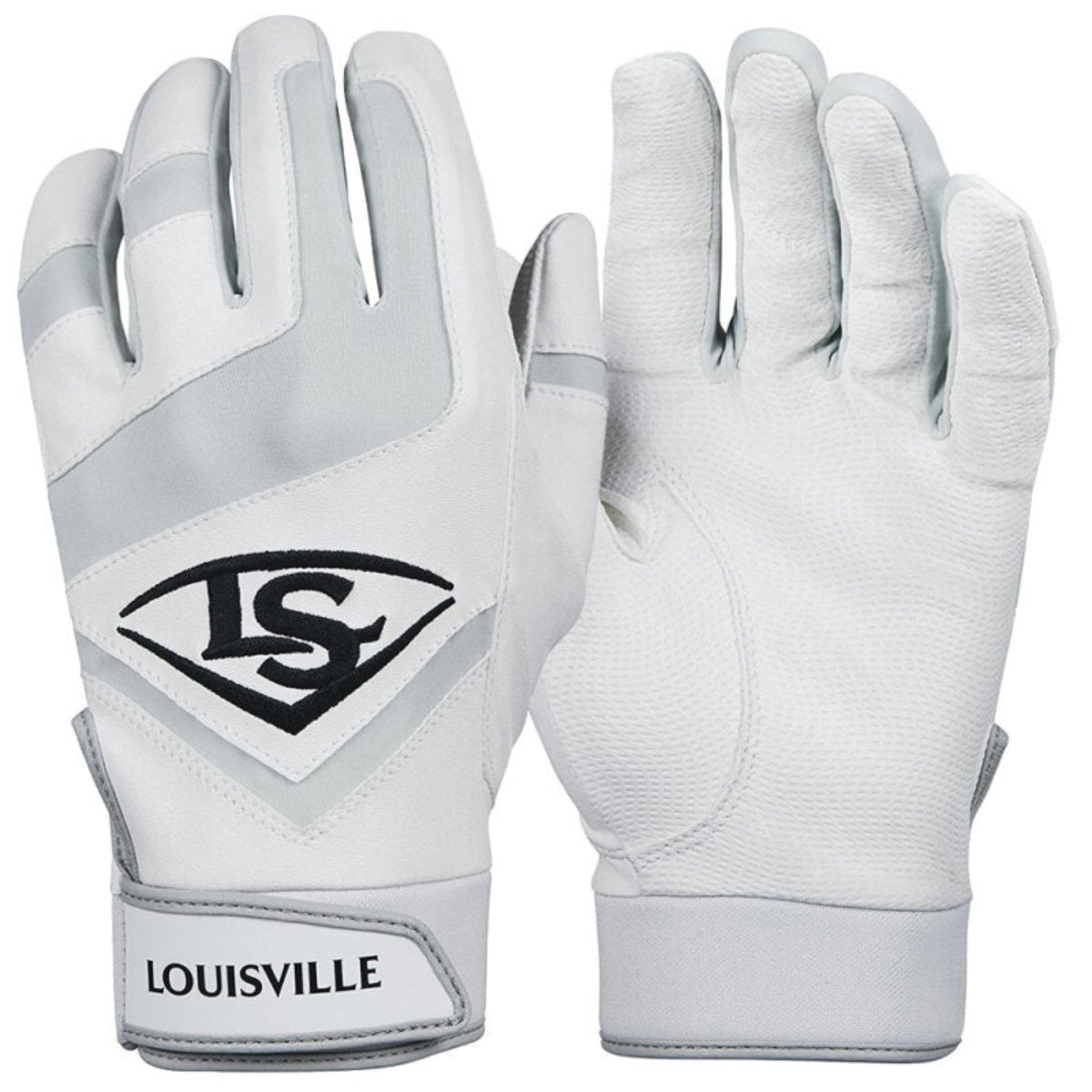 Louisville Genuine Batting Glove - (WTL6104WHL) product image 1, provided for visual reference and product detail review
