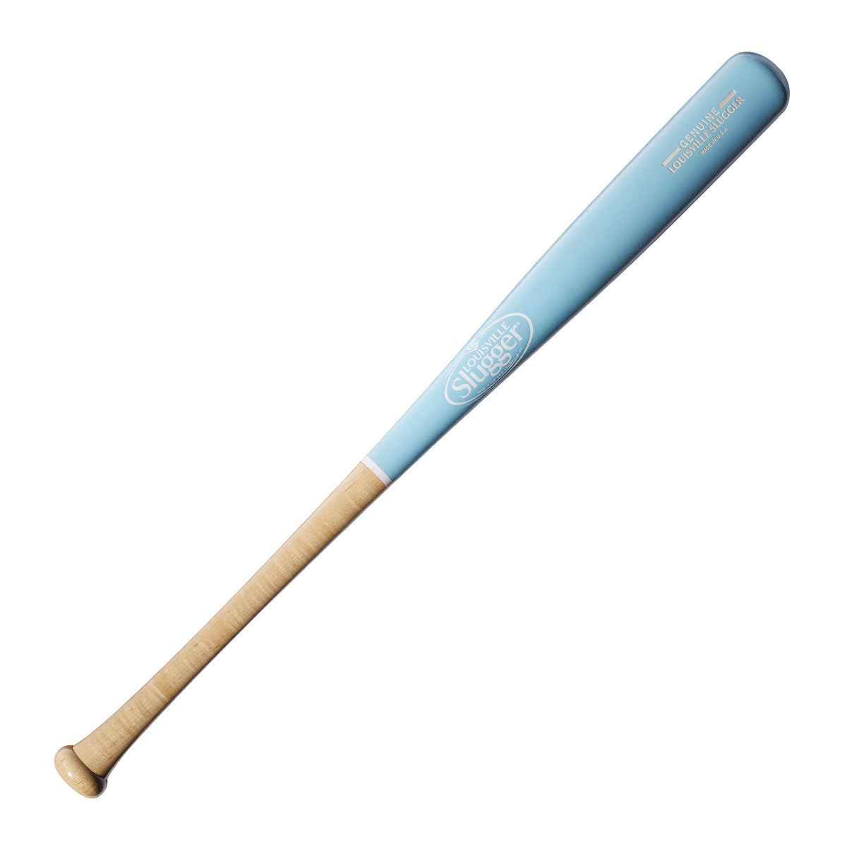 Louisville Slugger Genuine Mix Blue - Wood Bat - Balanced product image 4, provided for visual reference and product detail