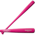 Louisville Slugger Genuine Mix Pink Baseball Bat - Wood Bat - Balanced product image 1, provided for visual reference and