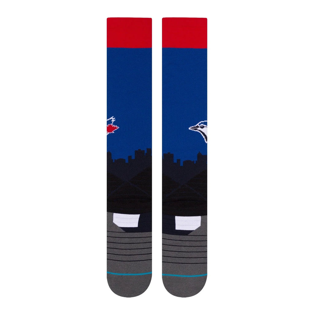 Stance Socks Diamond Pro Blue Jays Sky Blu product image 2, provided for visual reference and product detail review