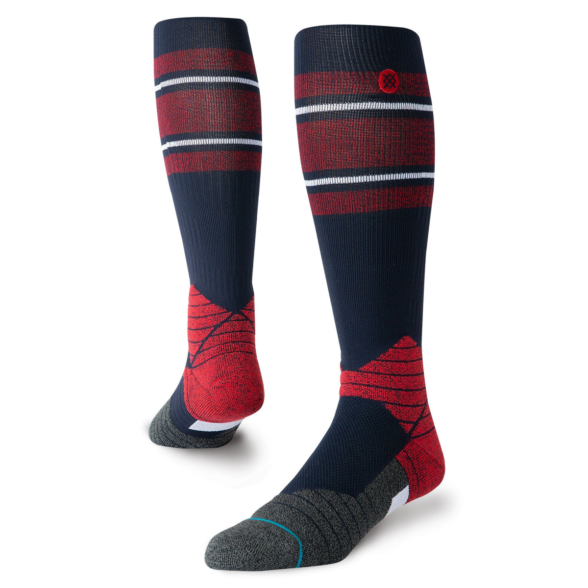 Stance DMND Pro stripe OTC Socks product image 2, provided for visual reference and product detail review