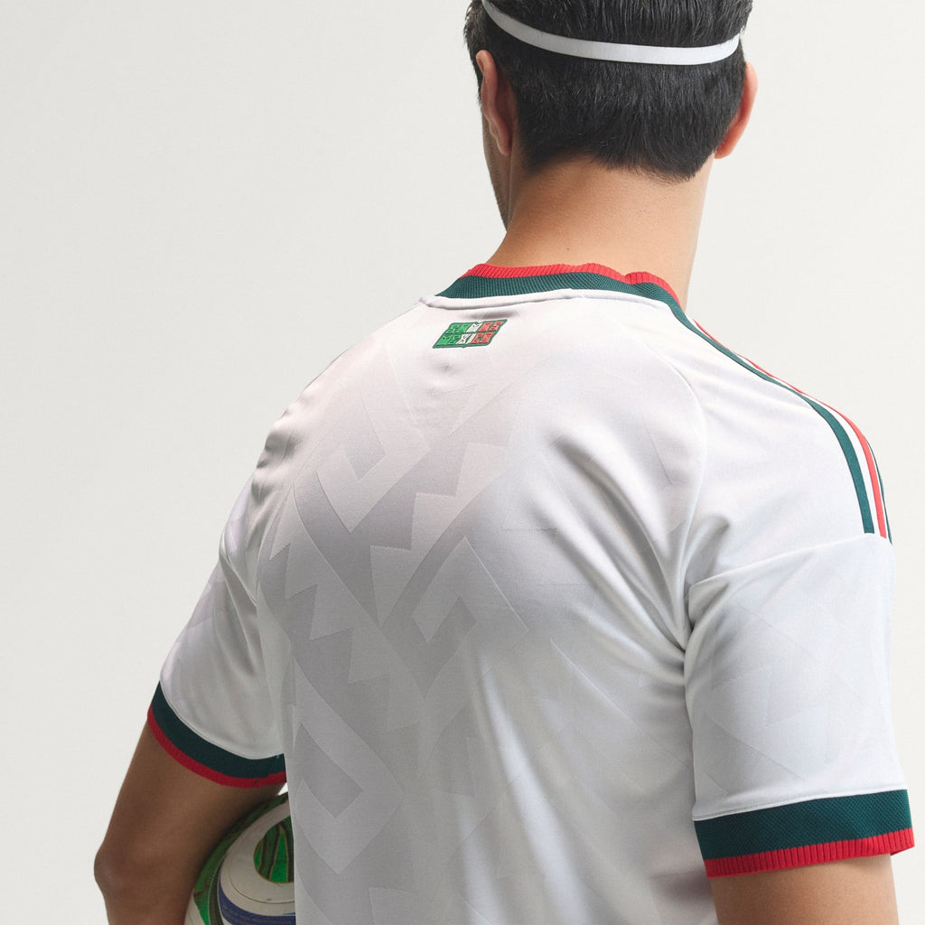 Adidas Mexico 2026 Away Authentic Jersey White – Men’s Soccer Jersey CLIMACOOL+ Slim Fit Premium product image 7, provided