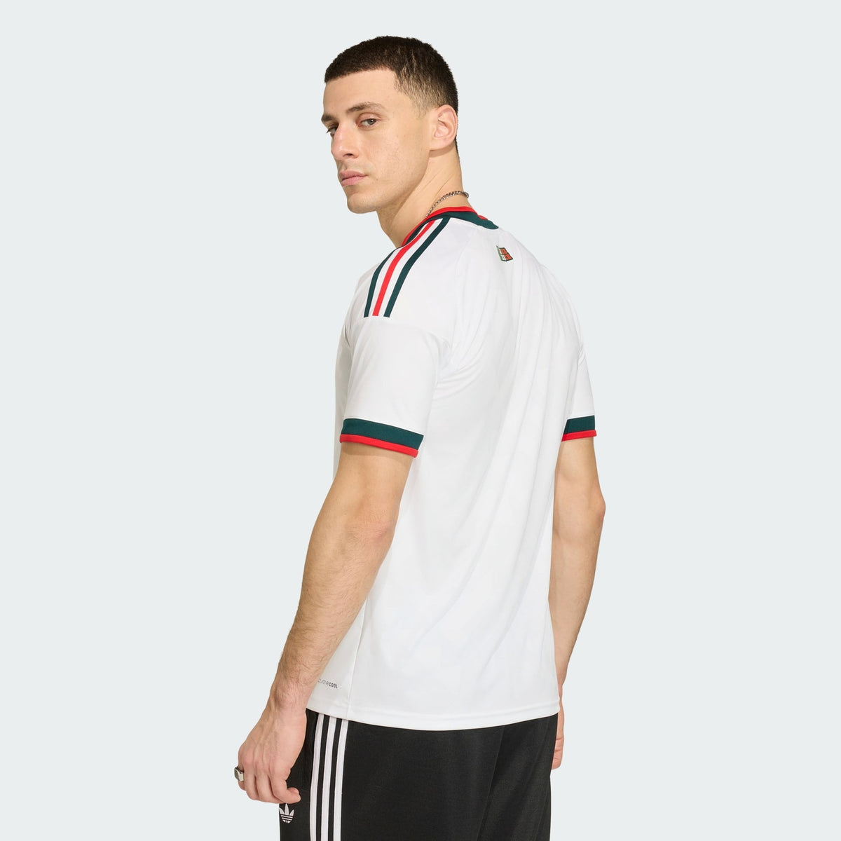 Adidas Mexico 2026 Away Jersey White – Men’s Soccer Jersey Slim Fit CLIMACOOL product image 7, provided for visual reference