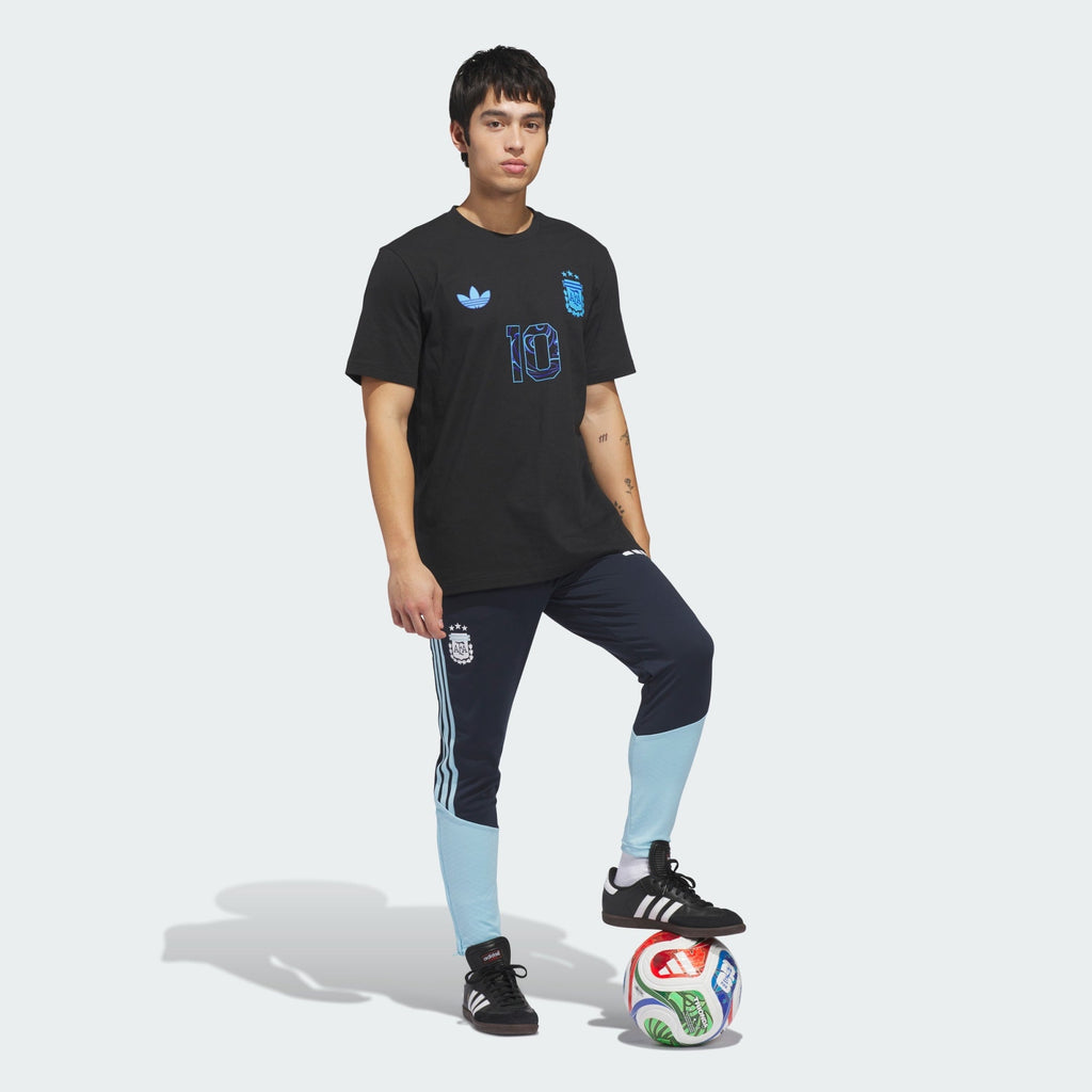 Adidas Messi Argentina Away Graphic T-Shirt White – Men’s Soccer T-Shirt Casual Streetwear product image 12, provided for