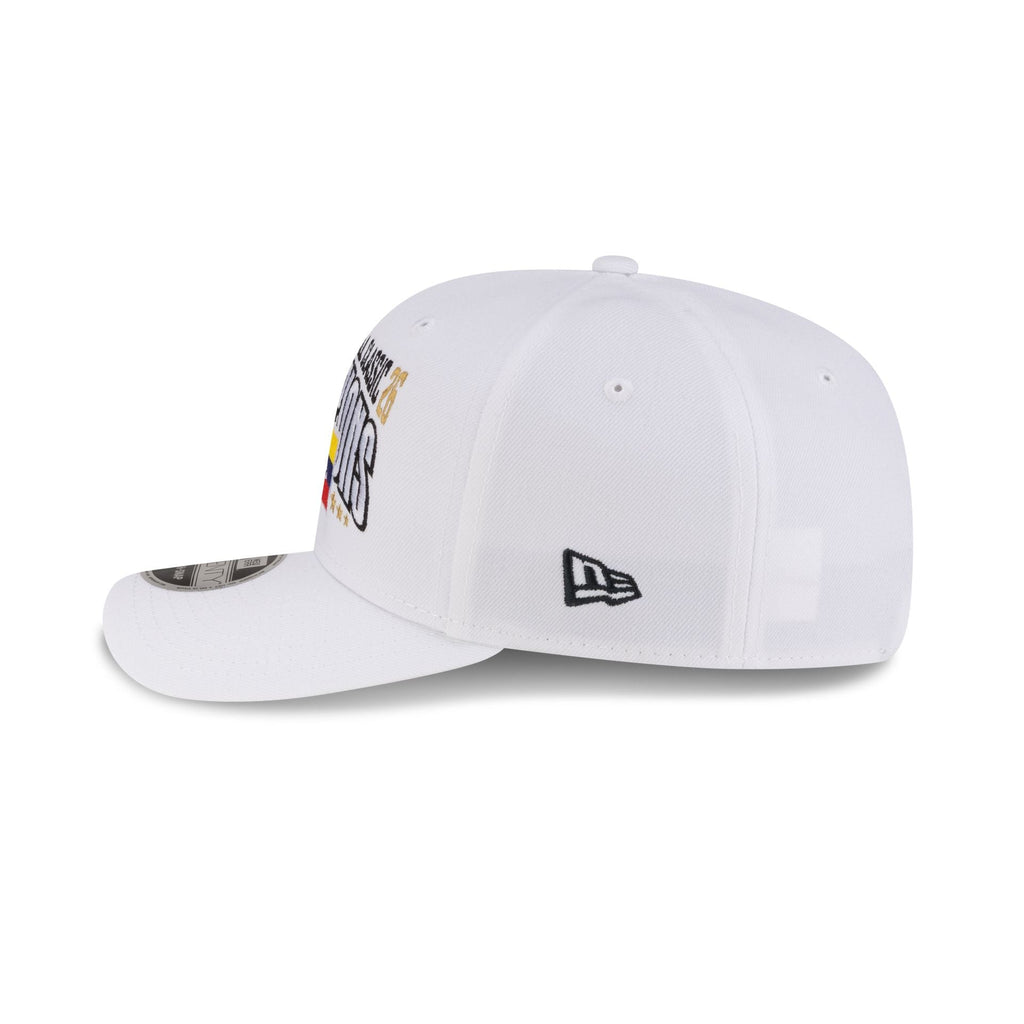 New Era Venezuela 2026 World Baseball Classic Champions 9SEVENTY Stretch-Snap Hat – White Official Cap product image 5,