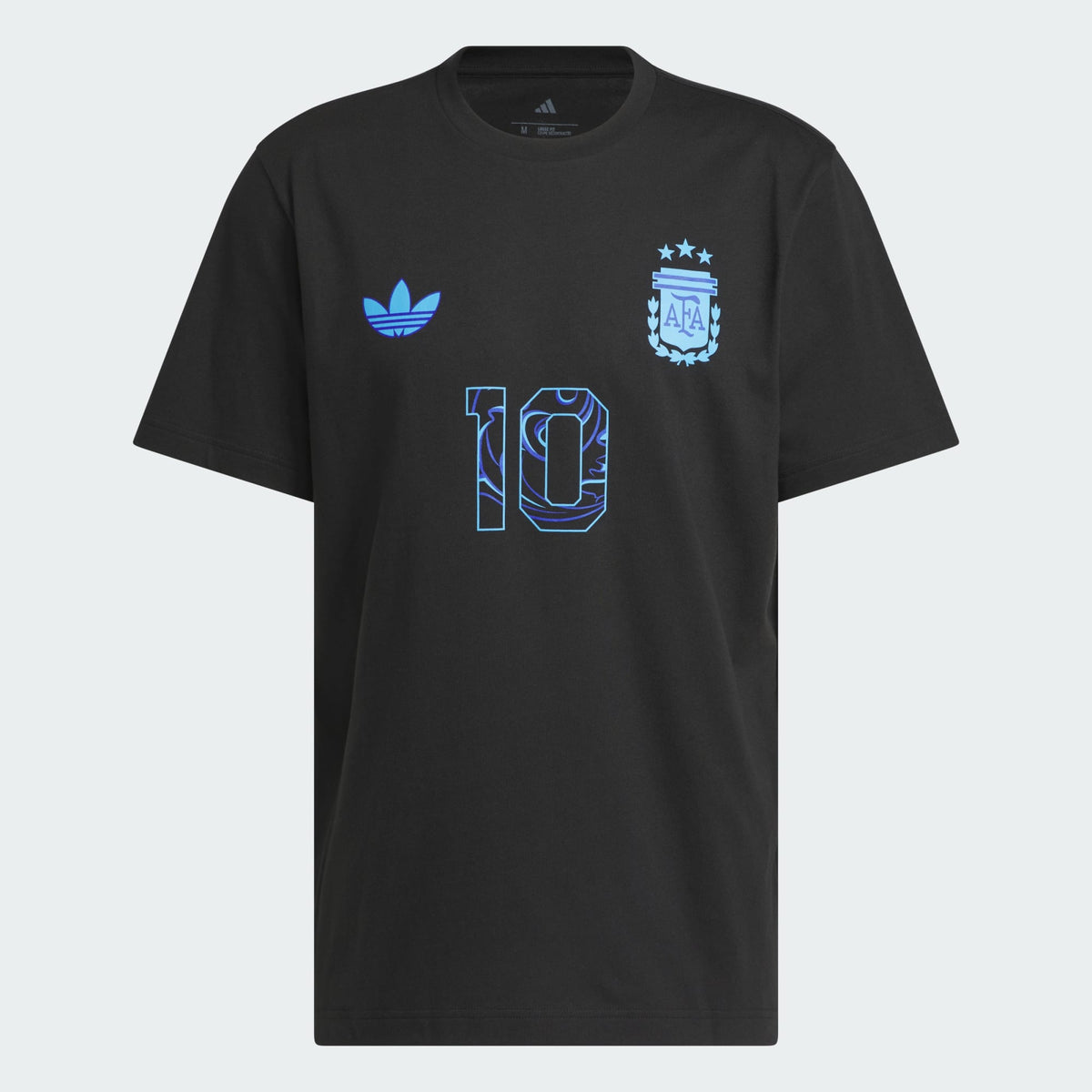 Adidas Messi Argentina Away Graphic T-Shirt White – Men’s Soccer T-Shirt Casual Streetwear product image 18, provided for