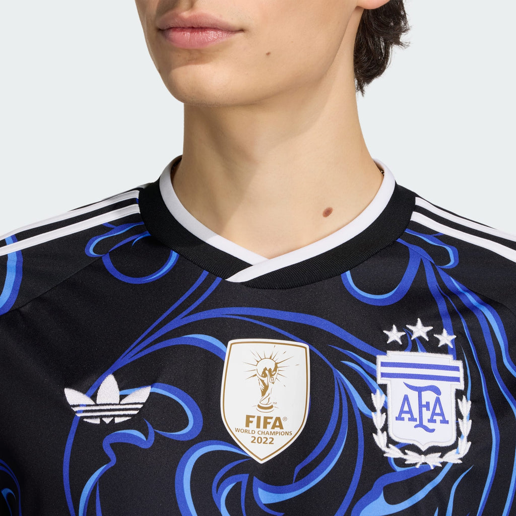 Adidas Argentina 2026 Away Jersey Black & Blue – Men’s Soccer Jersey CLIMACOOL Slim Fit product image 6, provided for visual