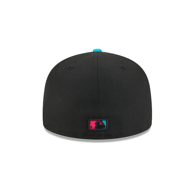 MLB Miami Marlins 2025 City Connect New Era 59FIFTY Fitted Hat product image 6, provided for visual reference and product