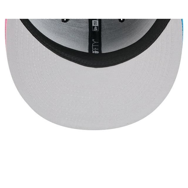 MLB Miami Marlins 2025 City Connect New Era 59FIFTY Fitted Hat product image 7, provided for visual reference and product