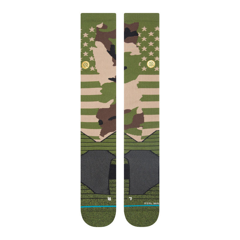 MLB Armed Forces OTC 2022 Stance Socks product image 3, provided for visual reference and product detail review