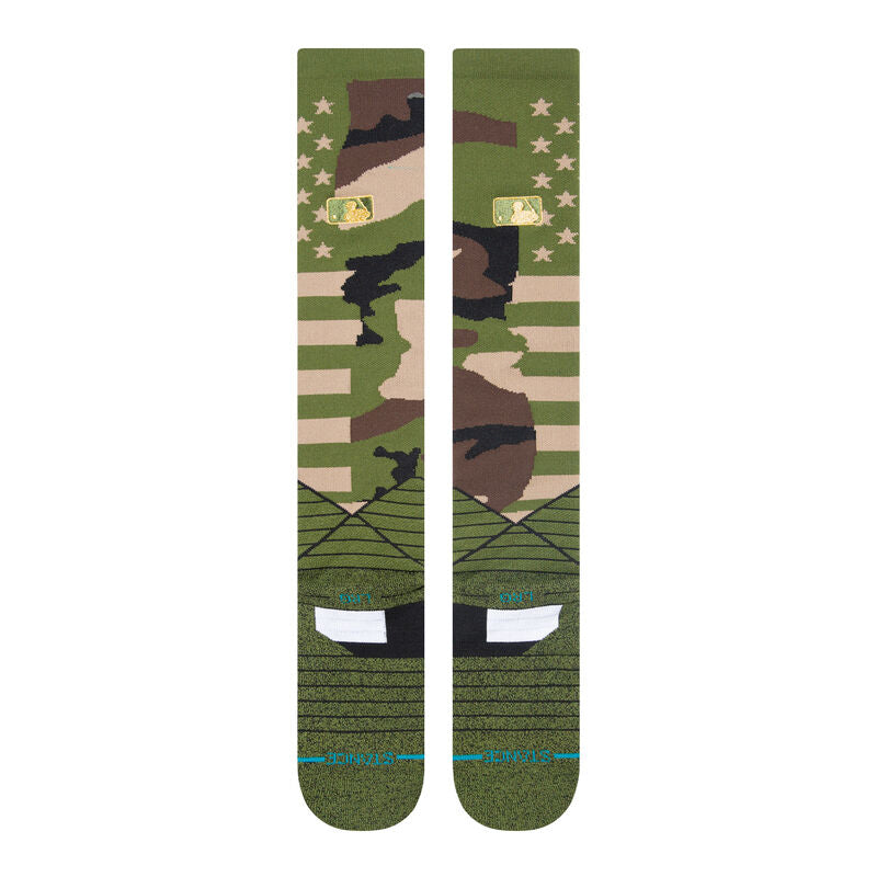 MLB Armed Forces OTC 2022 Stance Socks product image 2, provided for visual reference and product detail review