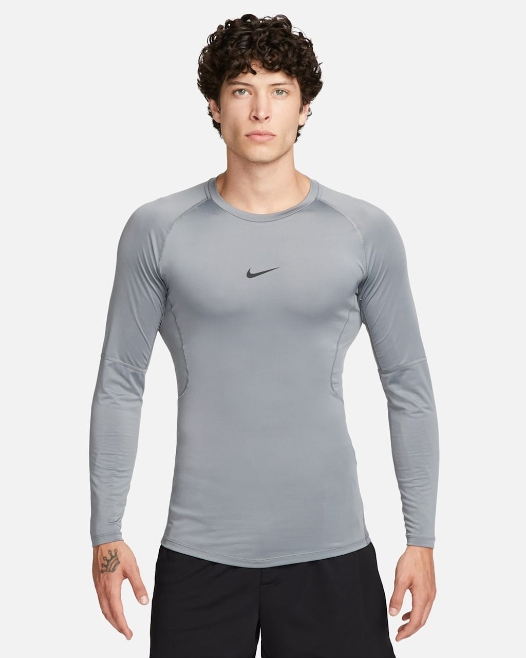 Nike Dri-FIT Men Long Sleeve Baseball Top - (FB7919) product image 7, provided for visual reference and product detail review