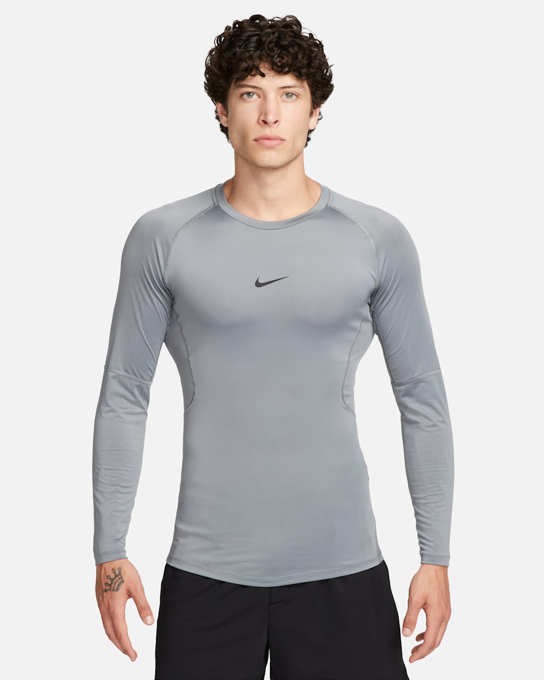 Nike Dri-FIT Men Long Sleeve Baseball Top - (FB7919) product image 7, provided for visual reference and product detail review