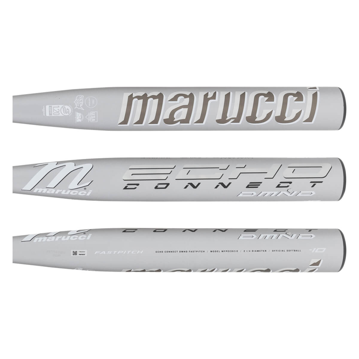 Marucci Echo Connect DMND2 (-10) Fastpitch Softball Bat (MFPECD210) product image 2, provided for visual reference and