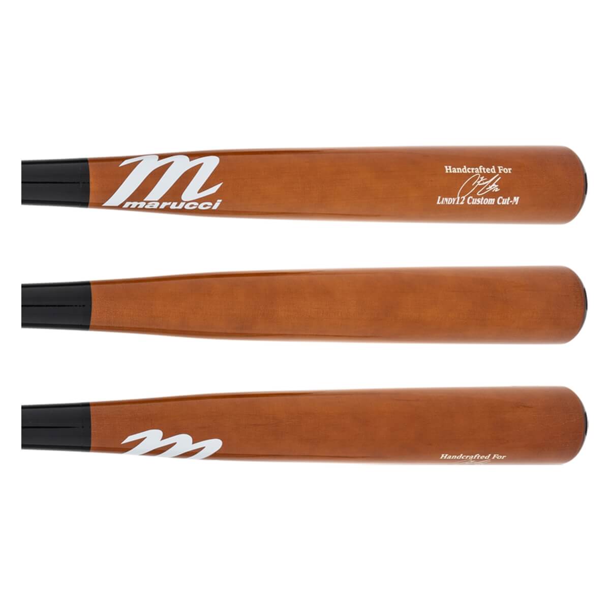 Marucci Lindy12 Custom Cut-M Pro Wood Bat - (MVE4LINDY12-BK/HN) product image 2, provided for visual reference and product