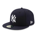 New York Yankees New Era Navy 59FIFTY Fitted Hat for Men product image 1, provided for visual reference and product detail