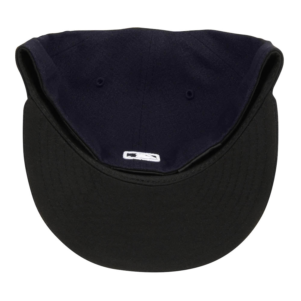 New York Yankees New Era Navy 59FIFTY Fitted Hat for Men product image 5, provided for visual reference and product detail