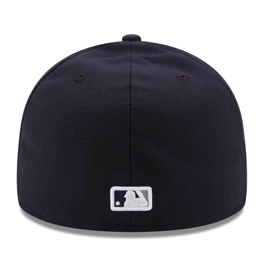 New York Yankees New Era Navy 59FIFTY Fitted Hat for Men product image 4, provided for visual reference and product detail