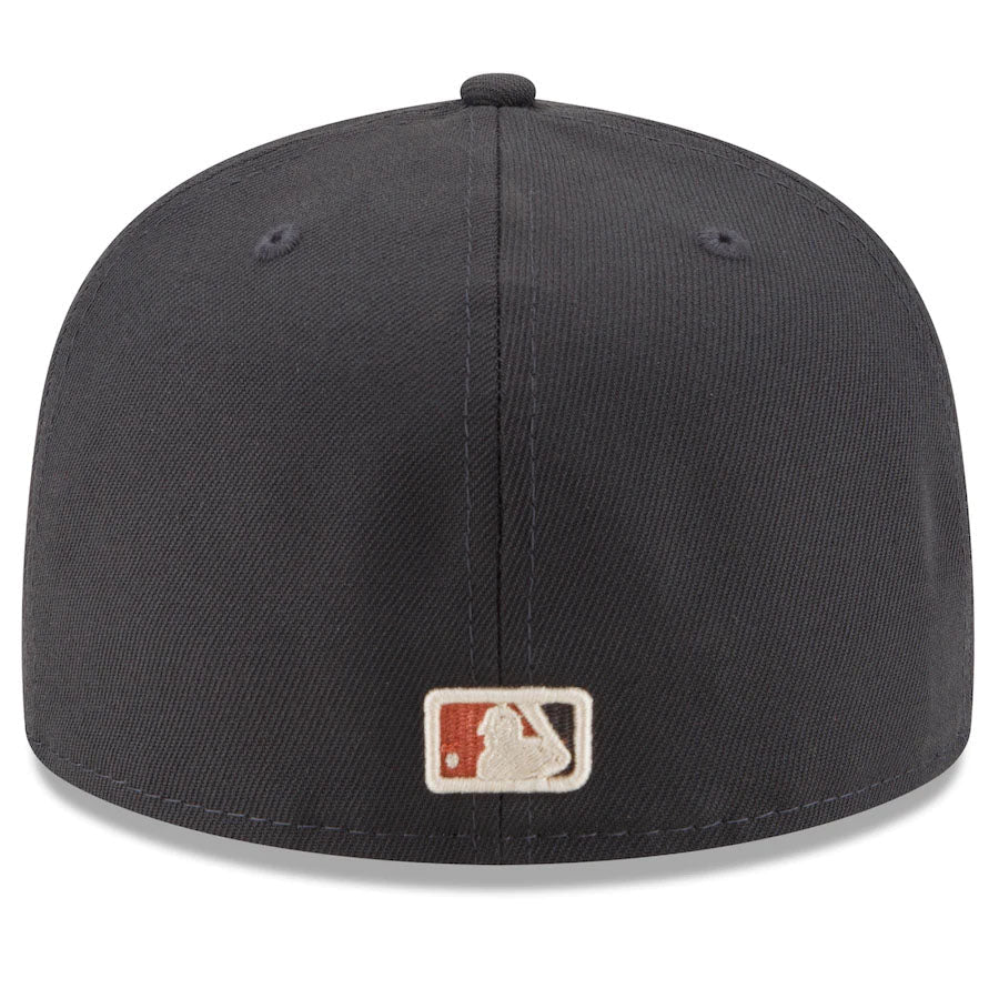 Washington Nationals New Era Graphite City Connect 59FIFTY Fitted hat product image 3, provided for visual reference and
