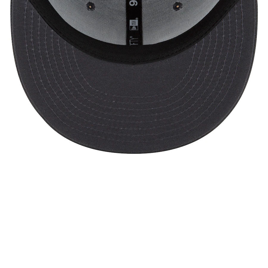 Washington Nationals New Era Graphite City Connect 59FIFTY Fitted hat product image 5, provided for visual reference and