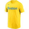 Boston Red Sox Nike City Connect Wordmark Drifit T-Shirt for Men product image 1, provided for visual reference and product