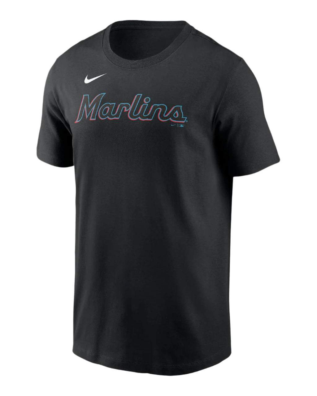 Nike Miami Marlins T-Shirt for Men product image 1, provided for visual reference and product detail review