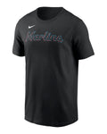 Nike Miami Marlins T-Shirt for Men product image 1, provided for visual reference and product detail review