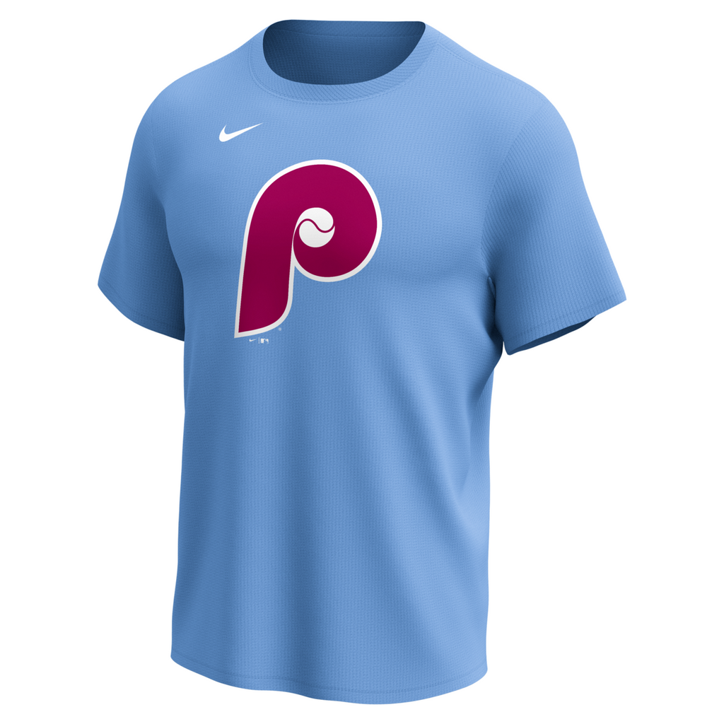 Phillies Nike City Connect Wordmark Drifit T-Shirt for Men product image 1, provided for visual reference and product detail