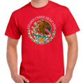 T-Shirts with Mexican Shield Printed with High Quality product image 1, provided for visual reference and product detail
