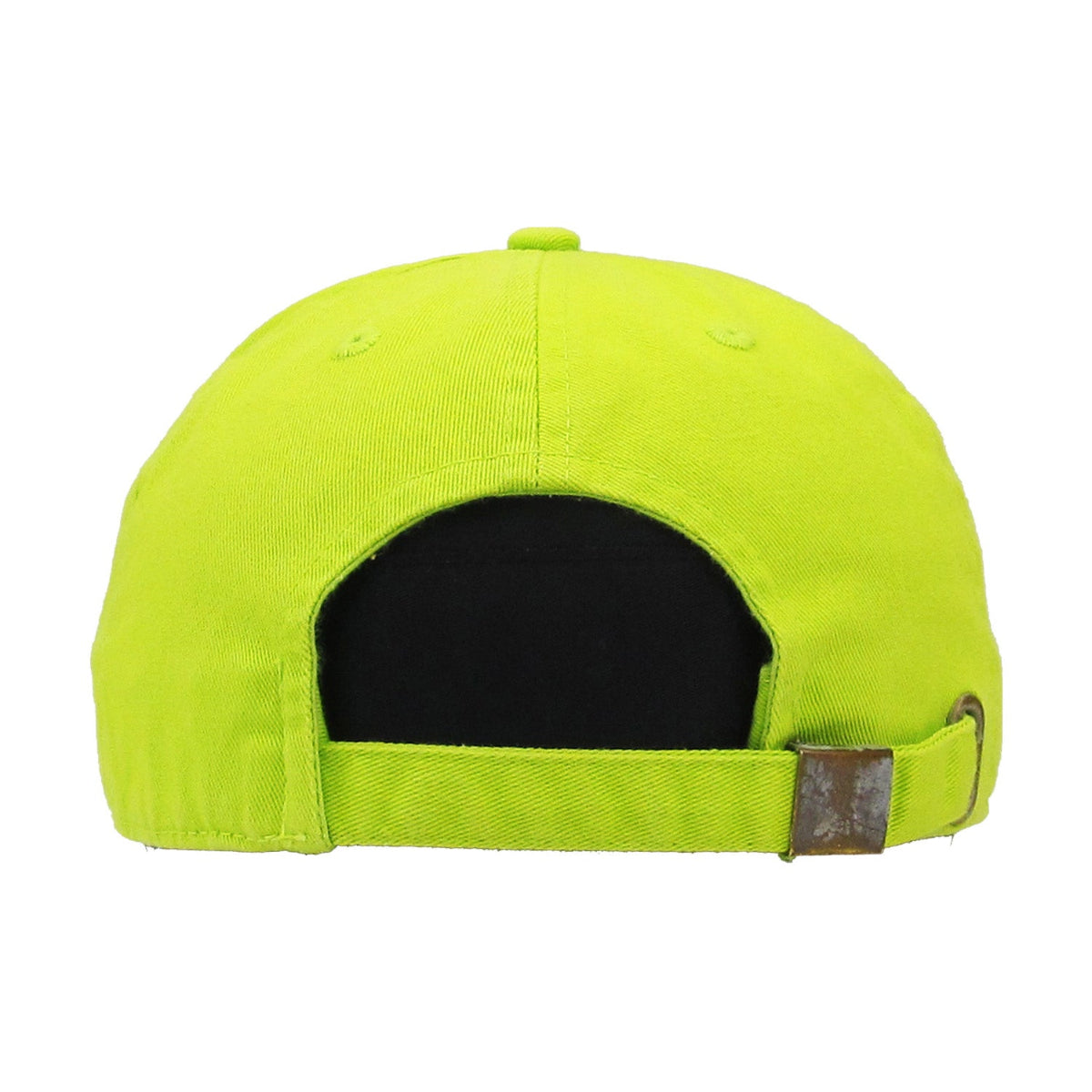 Puerto Rico Vintage Neon Lime Hat PR Logo product image 3, provided for visual reference and product detail review