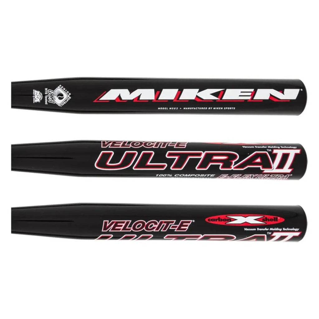 Miken MSU2 Velocit-E Ultra II Composite Bat - Composite Bat - Slowpitch Softball Bat - Power Bat product image 2, provided