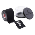 Mueller Typhoon Elite Kinesiology Therapeutic Tape, Black – 20 Pre-Cut I-Strips with Protective Case product image 1,