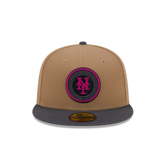New York Mets City Connect New Era 59FIFTY Fitted Hat – KHKOTC ALT Edition product image 2, provided for visual reference