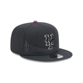 New York Mets City Connect 9FIFTY Snapback Hat product image 1, provided for visual reference and product detail review