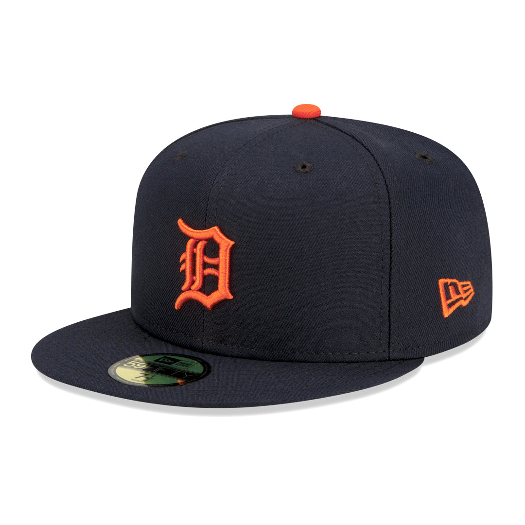 New Era 59FIFTY Detroit Tigers Road Authentic Collection On-Field Fitted Hat product image 2, provided for visual reference