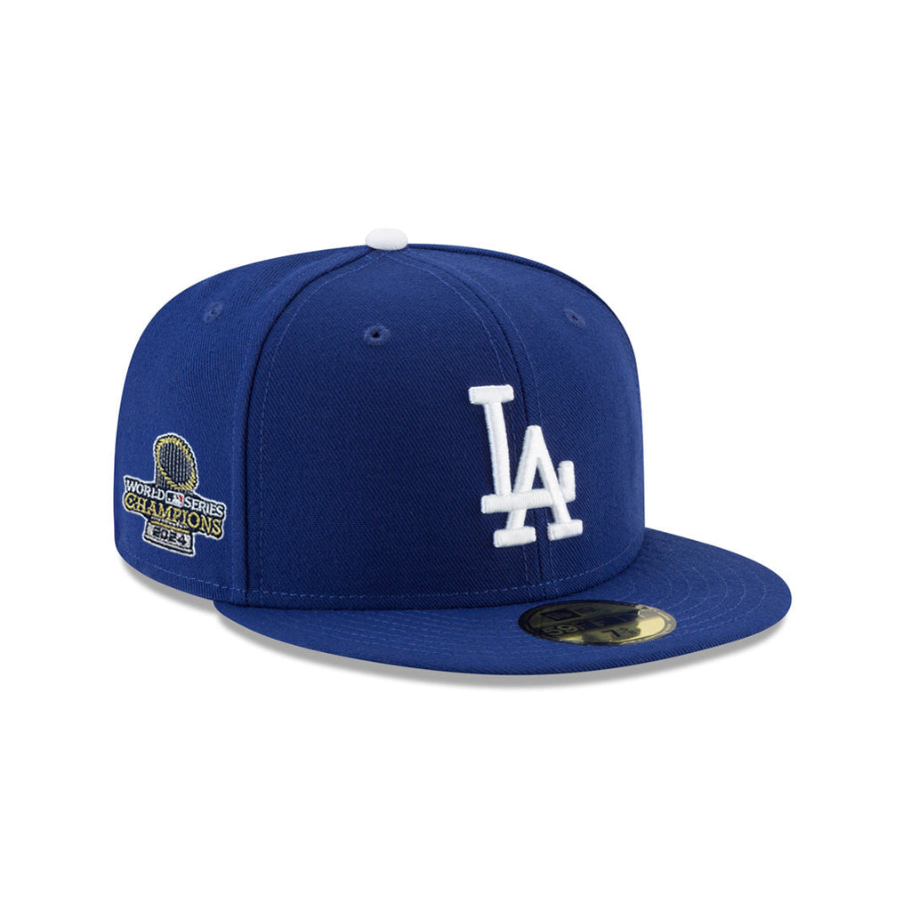 Los Angeles Dodgers New Era 59FIFTY World Series Champions SP24 Fitted Hat product image 1, provided for visual reference