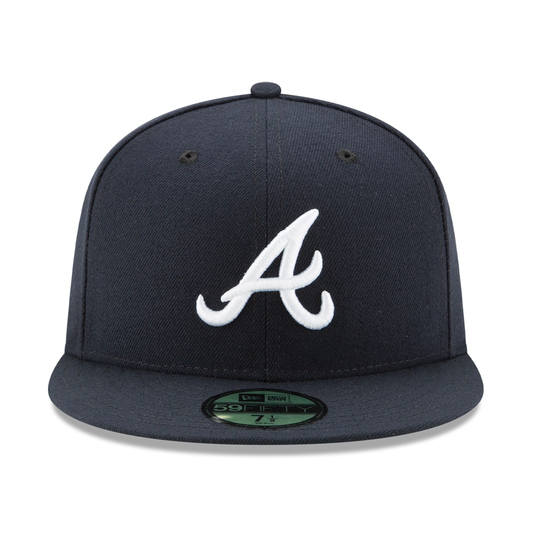 New Era 59FIFTY Atlanta Braves Road Authentic Collection On-Field Fitted Hat product image 3, provided for visual reference