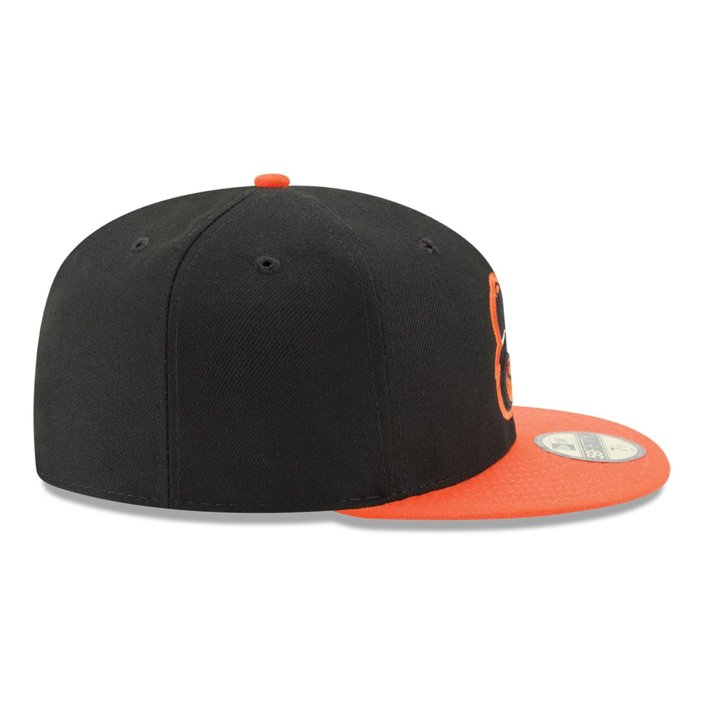 New Era 59FIFTY Baltimore Orioles Road Authentic Collection On-Field Fitted Hat product image 4, provided for visual