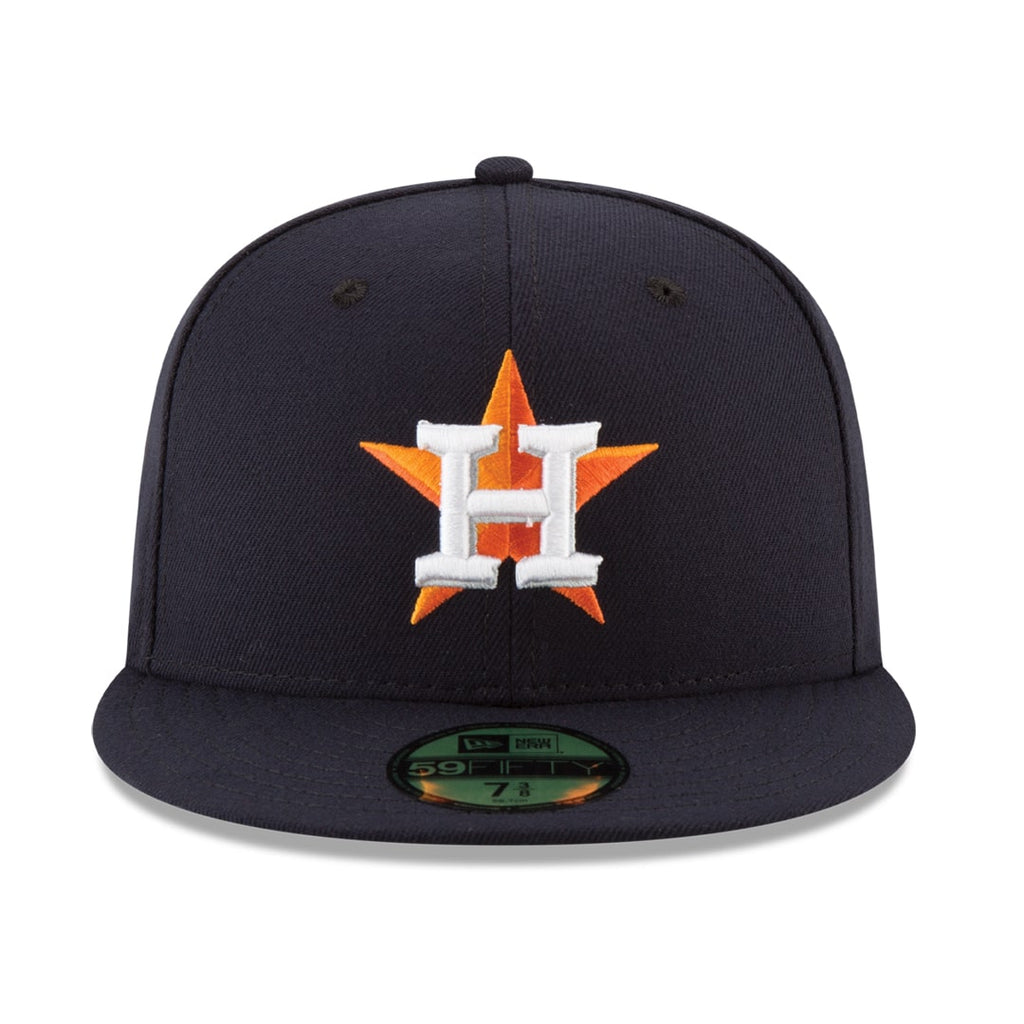 New Era 59FIFTY Houston Astros Home Authentic Collection On Field Fitted Hat - Navy product image 2, provided for visual