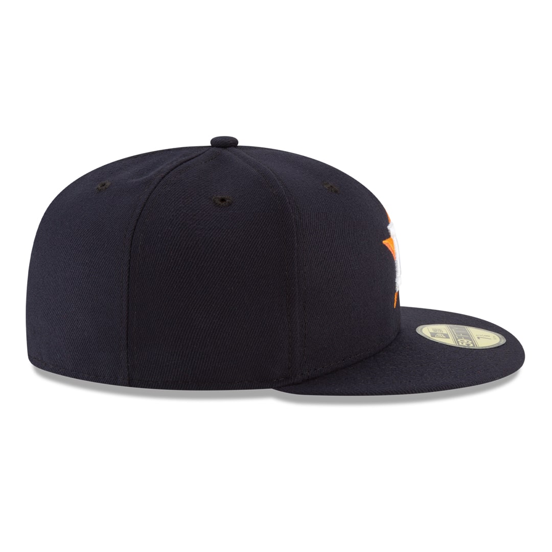 New Era 59FIFTY Houston Astros Home Authentic Collection On Field Fitted Hat - Navy product image 3, provided for visual