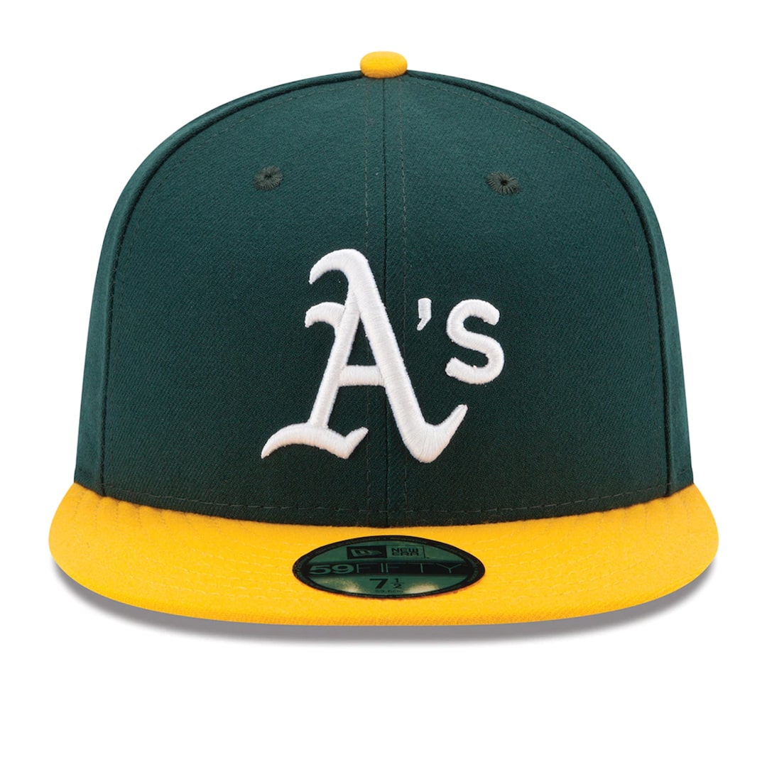 New Era 59FIFTY Oakland Athletics Home Authentic Collection On Field Fitted Hat product image 4, provided for visual