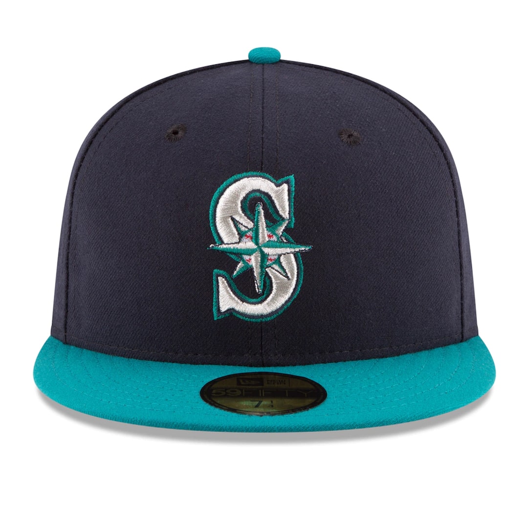 New Era 59FIFTY Seattle Mariners Alternate Authentic Collection On-Field Fitted Hat product image 4, provided for visual