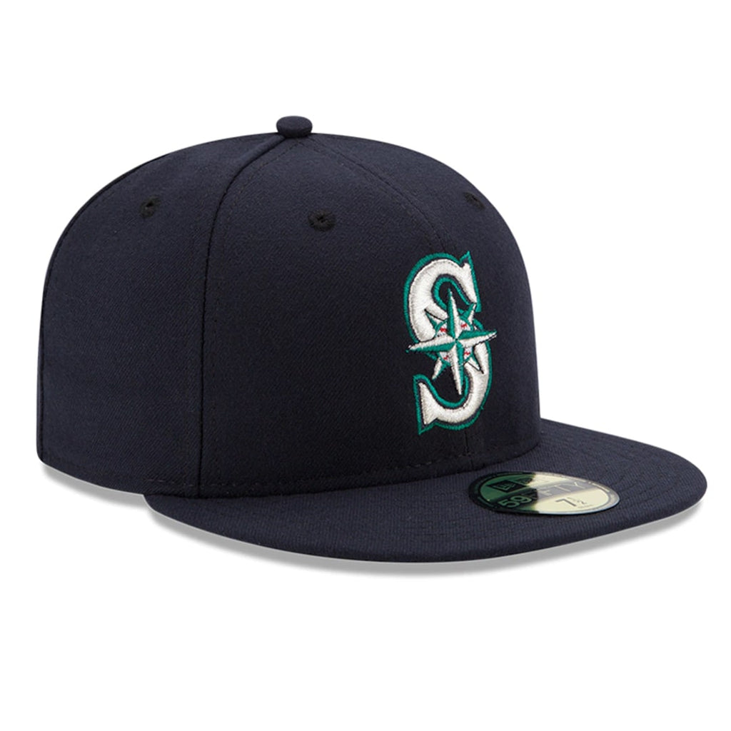 Seattle Mariners New Era Authentic Collection On-Field 59FIFTY Fitted Hat product image 2, provided for visual reference and