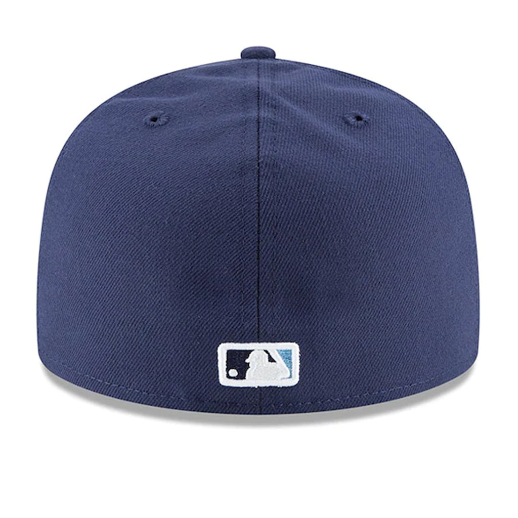 New Era 59FIFTY Tampa Bay Rays Alternate Authentic Collection On-Field Fitted Hat Light Navy product image 2, provided for