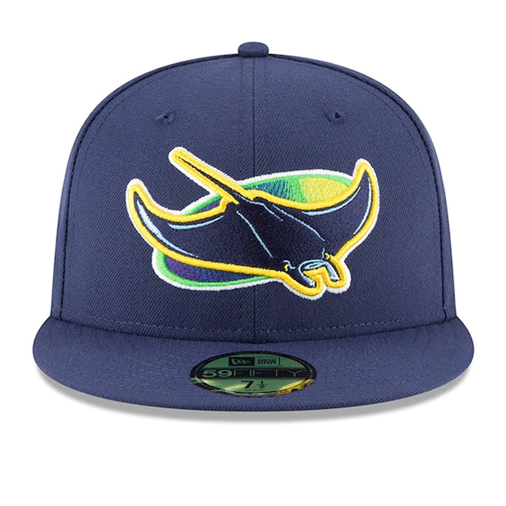 New Era 59FIFTY Tampa Bay Rays Alternate Authentic Collection On-Field Fitted Hat Light Navy product image 3, provided for